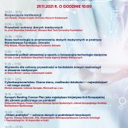 Agenda Konferencji "Nowe Technologie w przetwarzaniu danych medycznych"